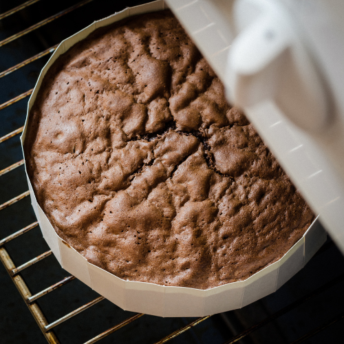 Cake in oven Baytown TX - Angela's Sweet Treats